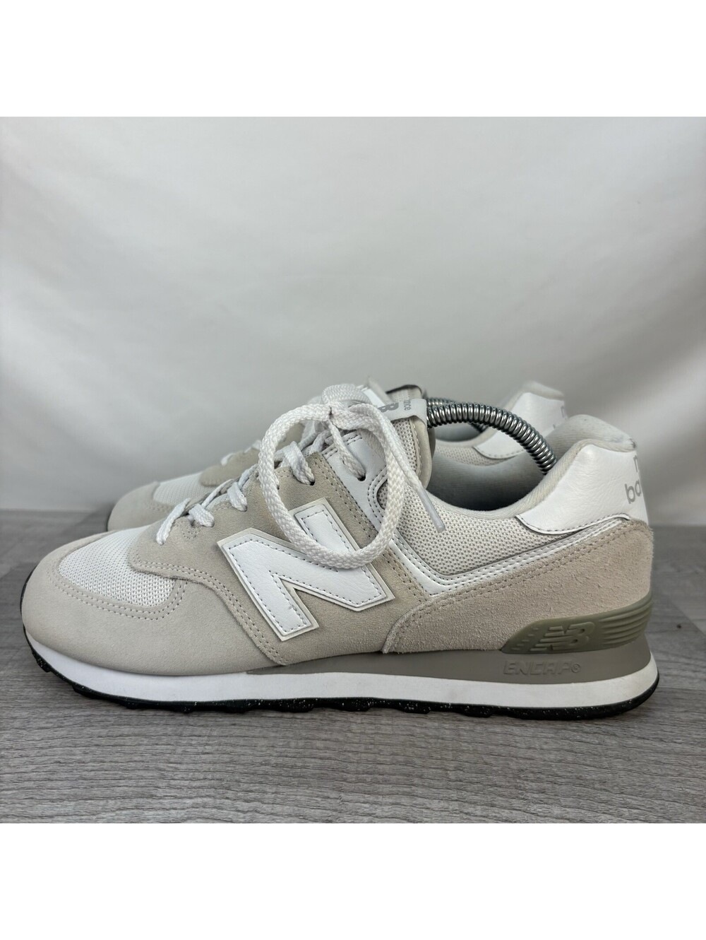 New Balance 574 Rain Cloud Grey Sneakers ML574EVW Size Men 10 / Women 11.5